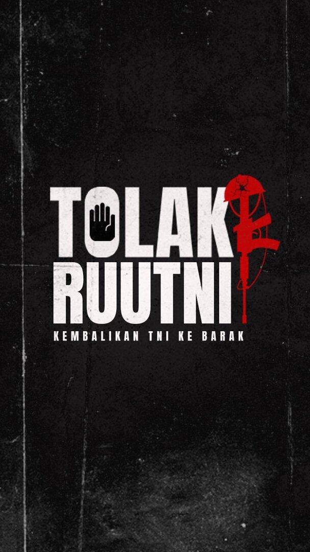 Neozen AYOK LEBIH BERISIK GUYSSS!!
UDAH DESPERATE BANGET INI TOLONGIN JANGAN DIEM 😭😭

Lawan sampai menang!
# TolakRUUTNI
# TolakRevisiUUTNI
# PeringatanDarurat 
# IndonesiaGelap
# TolakDwifungsiABRI
