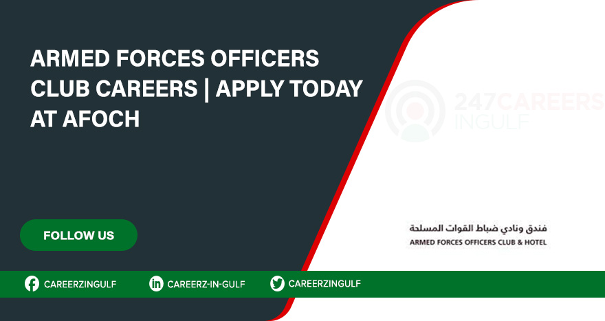Discover rewarding opportunities at the Armed Forces Officers Club Careers and become part of a prestigious team. Explore roles in hospitality, management, and more.

Apply: tinyurl.com/cig-armdfrceof…

#AFOCCareers 💼🏅 #CareerGrowth 🚀 #JobSearch 🔍