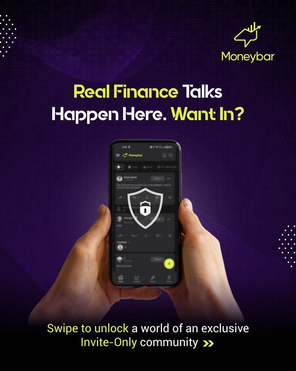 _Moneybar's tweet photo. Skip the Noise. Get Real Insights 🚀
Enter your invite code and join the Moneybar community — where real finance talks happen!
👉 Swipe to unlock expert-backed money insights in a secure, invite-only community.

#Moneybar #InviteOnly #MoneyTalks #InvestSmart #FinanceTips https://t.co/ndQkkXrODr