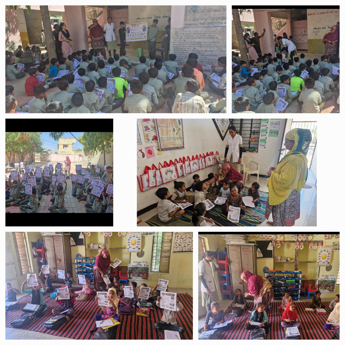 AAM-SEVAK DEVALIYA
PHC-MORZAR
20/03/2025
"કૃમિ મુકત બાળક..તંદુરસ્ત બાળક"
૧ થી ૧૯ વર્ષની વયના શાળા એ જતા અને ન જતા તમામ બાળકોને શાળા અને આંગણવાડીમાં #કૃમિનાશક ગોળી આપવામાં આવી.