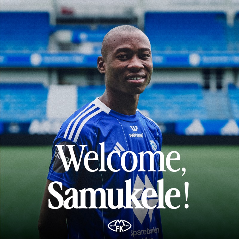 Molde_FK's tweet photo. Finally arrived ✍️

Welcome, Samukele! 💙🤍
