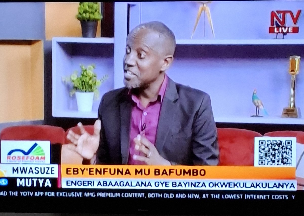 PatNgeso's tweet photo. The money you are making as a couple is not for you two. It's for the many lives you're meant to impact around you so that even when you are long gone, there's a legacy, and your  impact is forever felt. That's the purpose of wealth creation. @ntvuganda @cnsubugamugga https://t.co/k7h9mHxeua