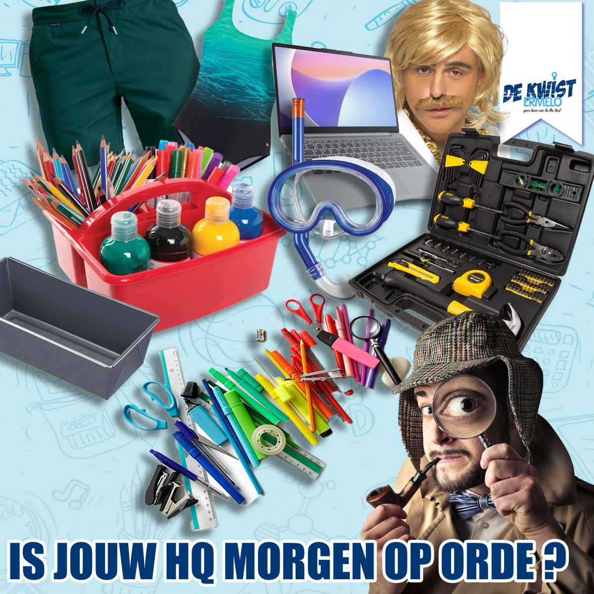 Succes met de laatste voorbereidingen!!! 💪