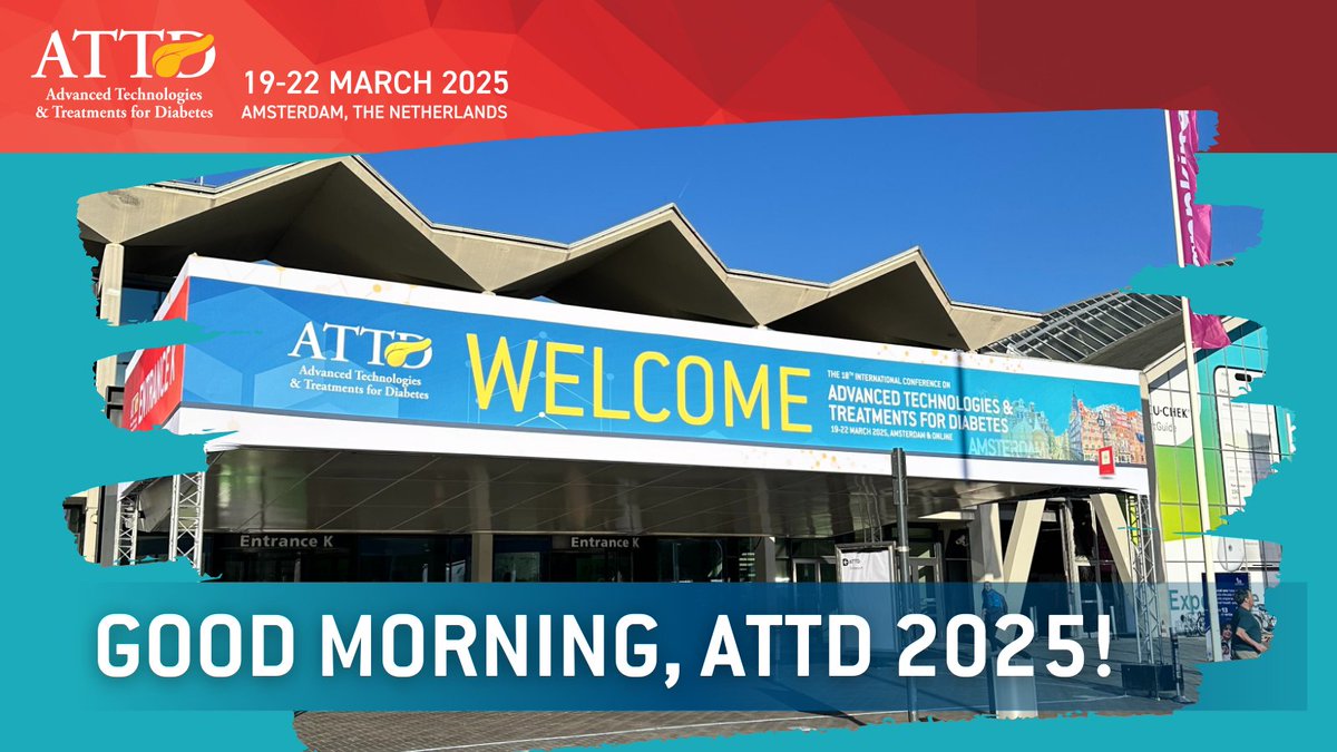 ATTDconf's tweet image. ☀️ Good morning, #ATTD2025!  

Day 2 is here, and we’ve got a full schedule of insights, innovation, and collaboration ahead!  

📸 Capture the faces of ATTD - snap a selfie or a moment with colleagues and share it using #ATTDFaces and #ATTD2025.

🔗 bit.ly/4hu7SEV