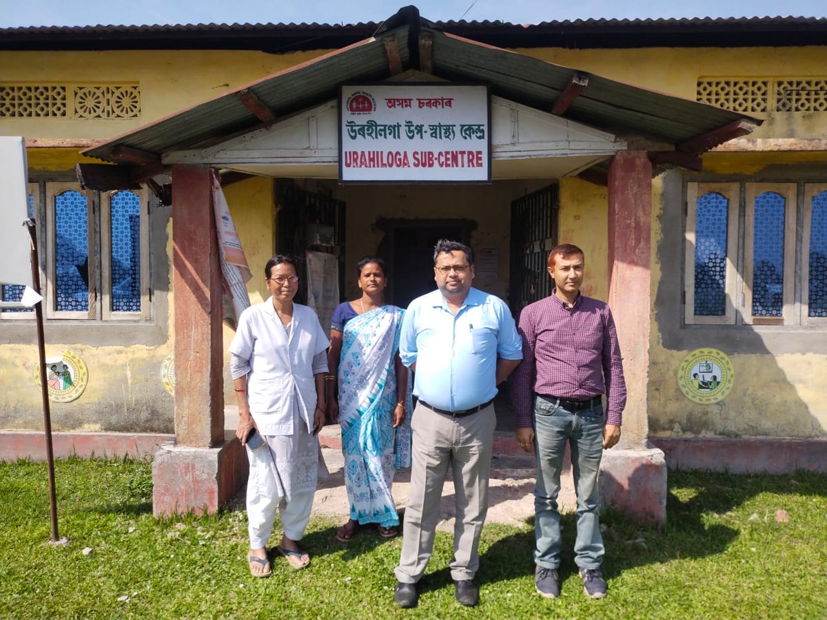 Respected Twahir Alam, Additional District Commissioner(Health), Sonitpur visited Urahiloga Sub Centre under Rangapara Primary Health Centre  for monitoring and supervision.
<a href="/CMOfficeAssam/">Chief Minister Assam</a> <a href="/DCSonitpur/">District Commissioner, Sonitpur, Assam, India</a> <a href="/diprosonitpur/">DIPRO Sonitpur</a> <a href="/nhm_assam/">NHM_Assam</a> <a href="/TheAshokSinghal/">Ashok Singhal</a>