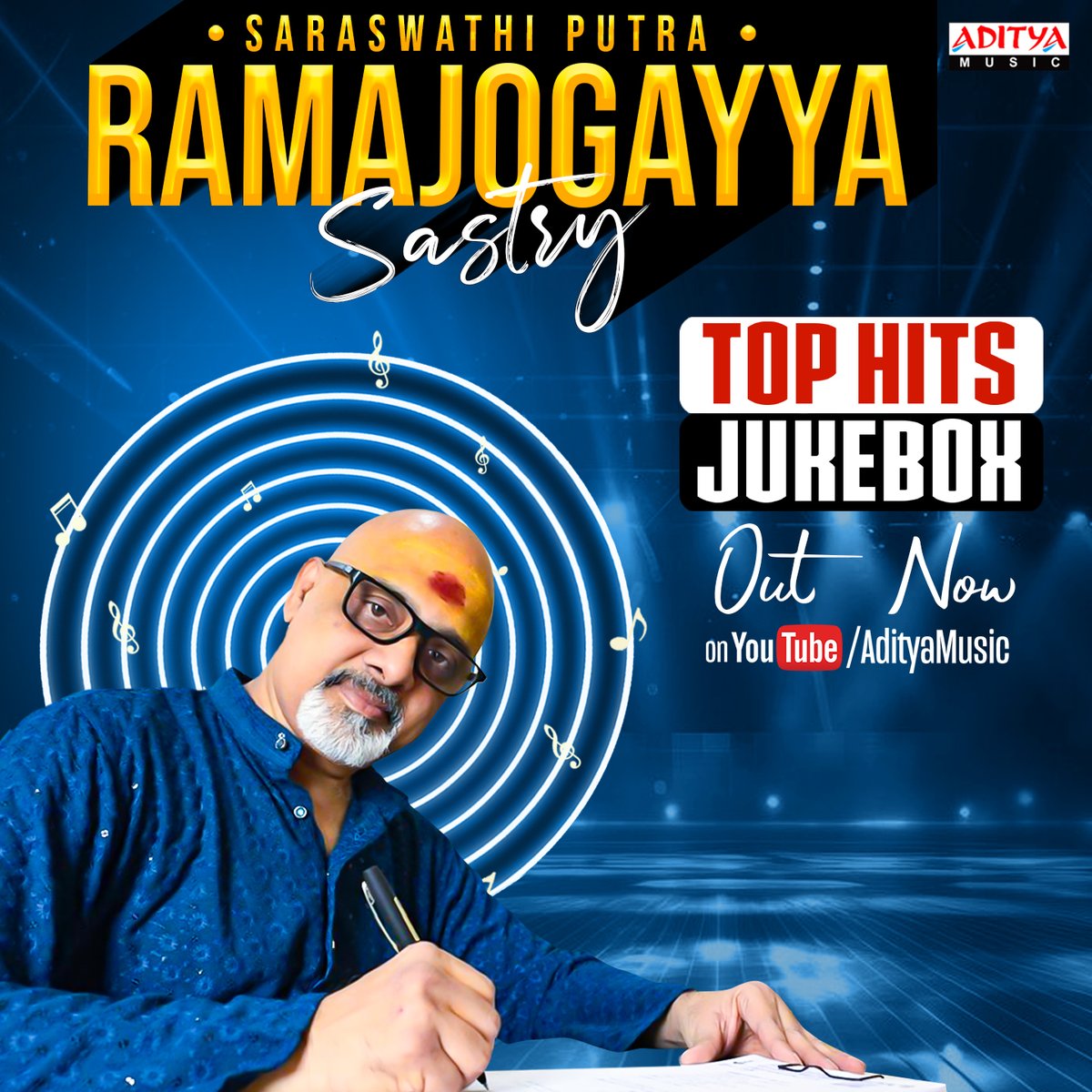 adityamusic's tweet image. From Soulful Lyrics to Power-Packed Anthems! 🎤🎶

Enjoy the legendary creations ✍ of "Saraswati Putra" @ramjowrites with the Top Hit songs Jukebox, out now on @adityamusic.

- youtu.be/X4WhgrI-fBM

#AdityaMusic #SaraswatiPutraRamajogayyaSastry #RamajogayyaSastry