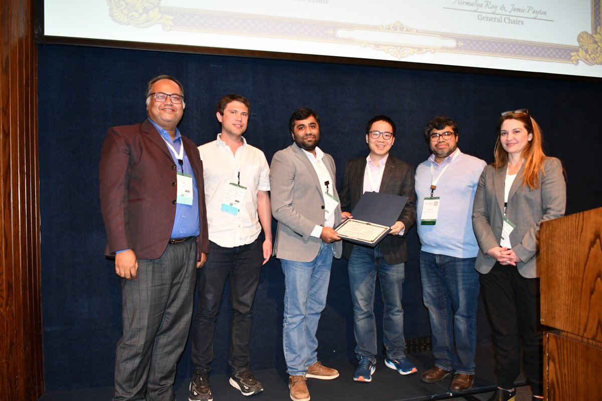 ubinetiitkgp's tweet image. Congratulations to @AritraHota, @Soumyaj44848812, and @sandip2201 for the Best Work in Progress Paper at @IEEEPerCom 2025, for the paper "Exploring Large Language Models in Active Learning for Annotating Physical Sensing Data."