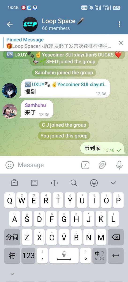 saffiebe's tweet photo. @B_daojia @LOOPSPACE_xyz 任务完成 https://t.co/Thl3G5fWwe