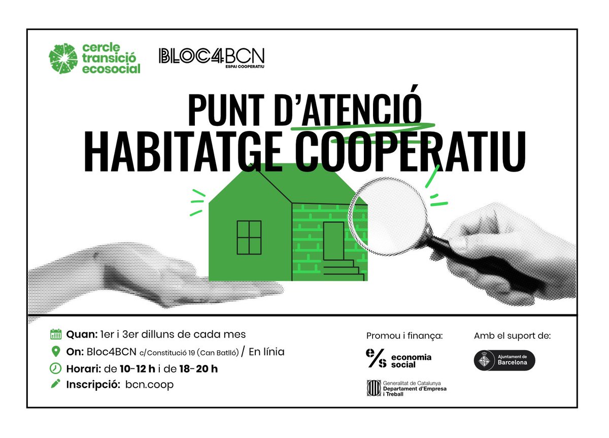 sants3radio (@sants3radio) on Twitter photo Neix a la Bordeta el nou Punt d'Atenció a l'Habitatge Cooperatiu per lluitar contra la precarietat de l'habitatge.🏡
Al #SantsMontjuïcAlDia ens explica els serveis del nou punt en José Téllez de <a href="/coopolis_bcn/">Coòpolis Barcelona</a>.
🎧Audio👉go.ivoox.com/rf/143486425
📰Notícia📸👉el3.cat/noticia/100543… Neix a la Bordeta el nou Punt d'Atenció a l'Habitatge Cooperatiu per lluitar contra la precarietat de l'habitatge.🏡
Al #SantsMontjuïcAlDia ens explica els serveis del nou punt en José Téllez de <a href="/coopolis_bcn/">Coòpolis Barcelona</a>.
🎧Audio👉go.ivoox.com/rf/143486425
📰Notícia📸👉el3.cat/noticia/100543…