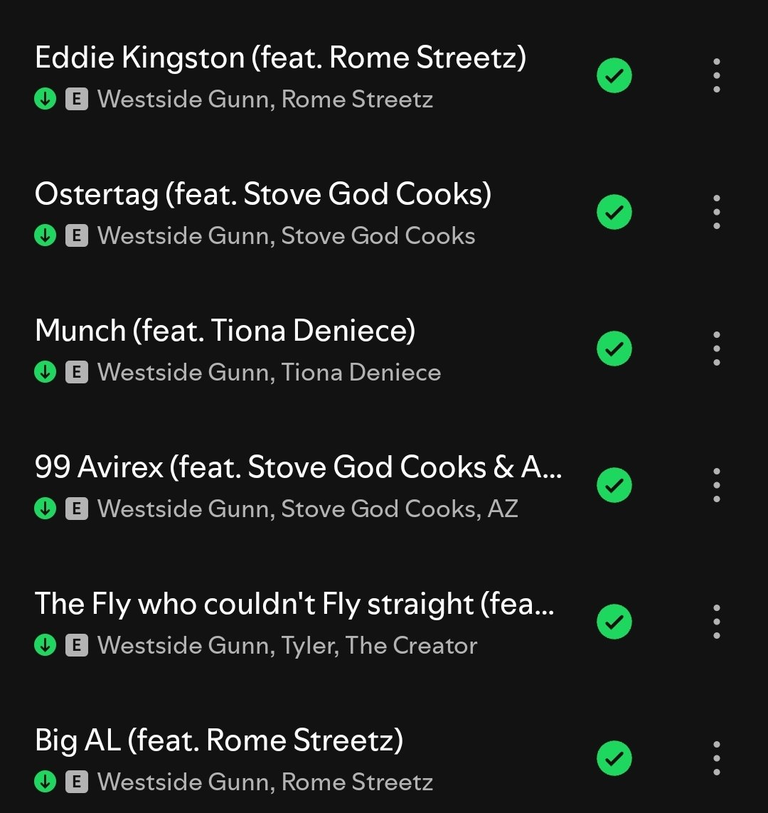 NadavIsHere's tweet image. Unbelievable 6 track run from Westside Gunn