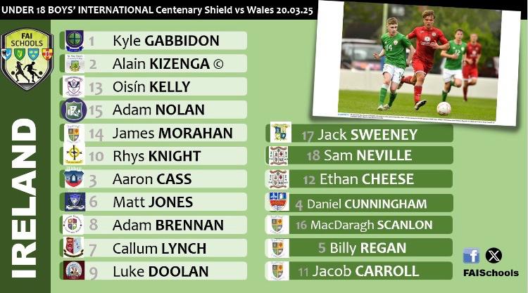 HartstownCS (@hartstowncs) on Twitter photo Good luck to Adam Brennan and the Republic of Ireland U18 soccer team.
Their Centenary Shield campaign commences today vs Wales ...
???? Graun Park <a href="/TramoreAFC/">Tramore AFC</a> ⏰ 1pm
Adam is studying for his leaving certificate this year, the whole school community is very proud. Good luck to Adam Brennan and the Republic of Ireland U18 soccer team.
Their Centenary Shield campaign commences today vs Wales ...
???? Graun Park <a href="/TramoreAFC/">Tramore AFC</a> ⏰ 1pm
Adam is studying for his leaving certificate this year, the whole school community is very proud.