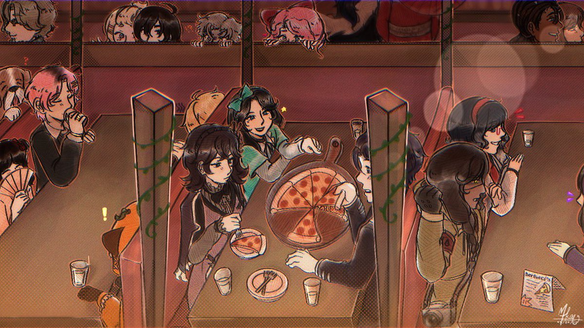pizza time! #tumtwt #Pjegtwt #TheUzujigokuMassacre #ProjectEdensGarden