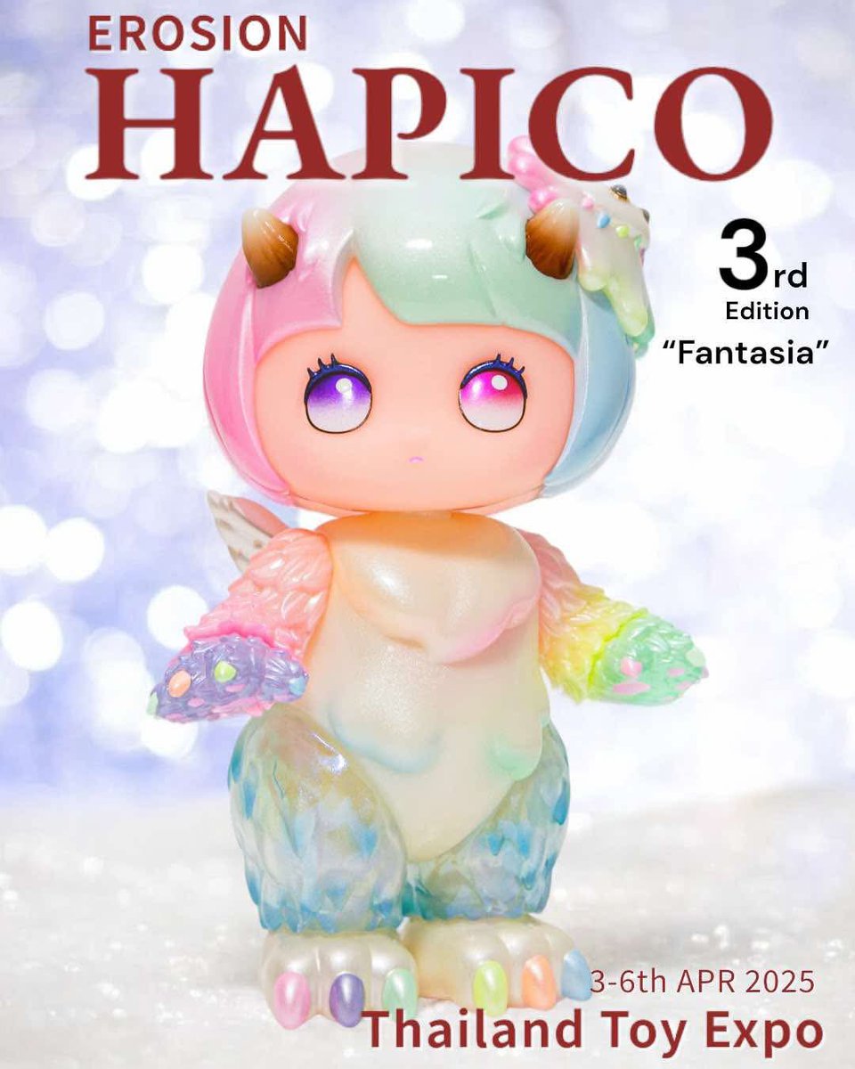 INSTINCTOY's tweet photo. Erosion Hapico “Fantasia” is coming to TTE 2025! Please stay tuned💖
#INSTINCTOY #YosukeUeno #ErosionHapico https://t.co/yieJzyUtkA