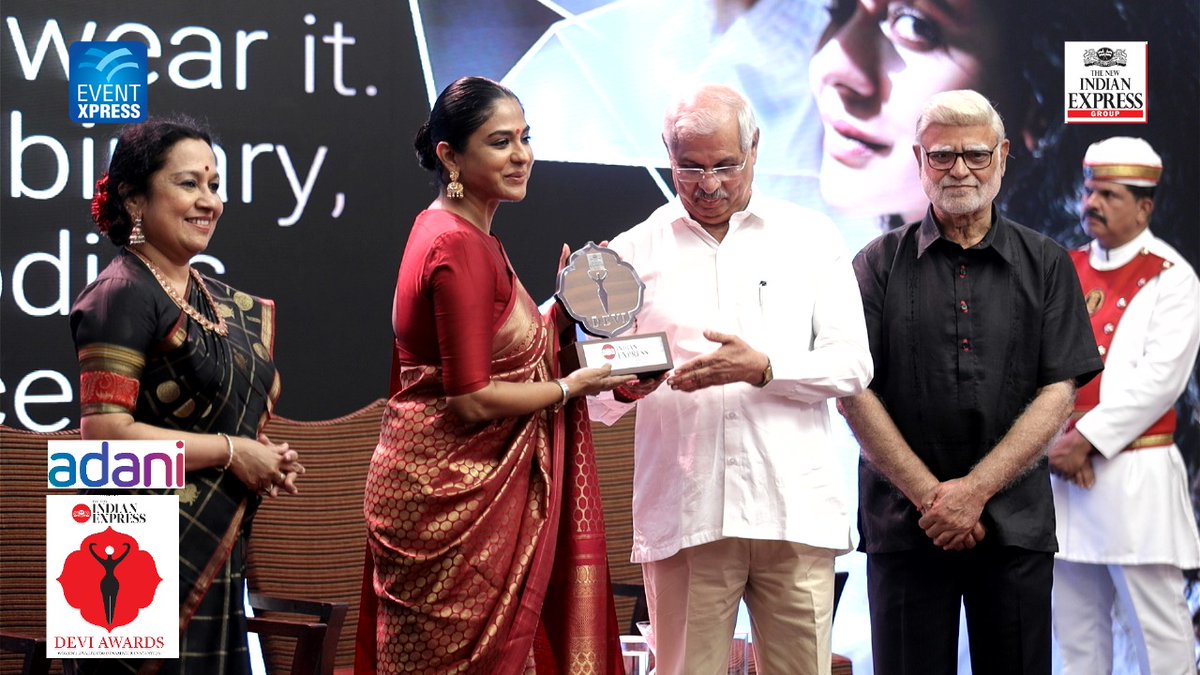 indulgexpress (@indulgexpress) on Twitter photo Actor and designer Poornima Indrajith receives the Devi Award
<a href="/PrabhuChawla/">PrabhuChawla</a> ; <a href="/santwana99/">santwanabhattacharya</a> ; <a href="/Lakshmi94338678/">Lakshmi Menon</a> ;
Ā <a href="/NewIndianXpress/">The New Indian Express</a> ; <a href="/Eventxpress/">Event Xpress</a>
<a href="/NehaSonthaliaP1/">Neha Sonthalia Periwal</a>
<a href="/AdaniOnline/">Adani Group</a> <a href="/Quest_Global/">Quest Global</a> <a href="/AMRITAedu/">Amrita Vishwa Vidyapeetham</a> <a href="/ManappuramMAFIL/">Manappuram Finance</a> <a href="/canarabank/">Canara Bank</a> <a href="/ULCCSLtd/">ULCCS Ltd.</a> <a href="/radicokhaitan/">Radico Khaitan</a> #DeviKochi2025 #DeviAwards Actor and designer Poornima Indrajith receives the Devi Award
<a href="/PrabhuChawla/">PrabhuChawla</a> ; <a href="/santwana99/">santwanabhattacharya</a> ; <a href="/Lakshmi94338678/">Lakshmi Menon</a> ;
Ā <a href="/NewIndianXpress/">The New Indian Express</a> ; <a href="/Eventxpress/">Event Xpress</a>
<a href="/NehaSonthaliaP1/">Neha Sonthalia Periwal</a>
<a href="/AdaniOnline/">Adani Group</a> <a href="/Quest_Global/">Quest Global</a> <a href="/AMRITAedu/">Amrita Vishwa Vidyapeetham</a> <a href="/ManappuramMAFIL/">Manappuram Finance</a> <a href="/canarabank/">Canara Bank</a> <a href="/ULCCSLtd/">ULCCS Ltd.</a> <a href="/radicokhaitan/">Radico Khaitan</a> #DeviKochi2025 #DeviAwards