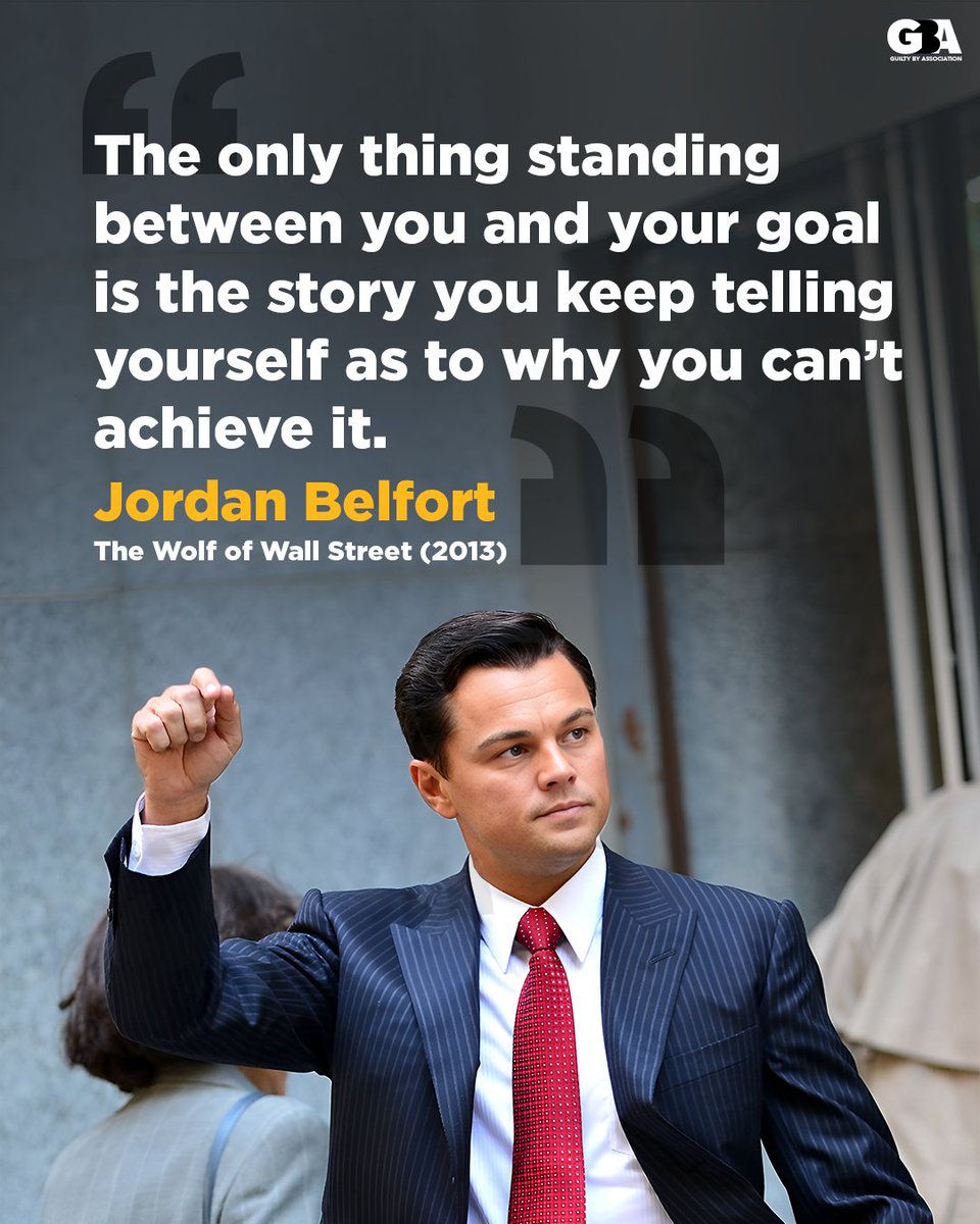 Manifest. Hustle. Achieve it. 🔥

#GBA #TheWolfofWallStreet #LeonardoDiCaprio #JordanBelfort #MotivationalQuotes #HollywoodClassics
