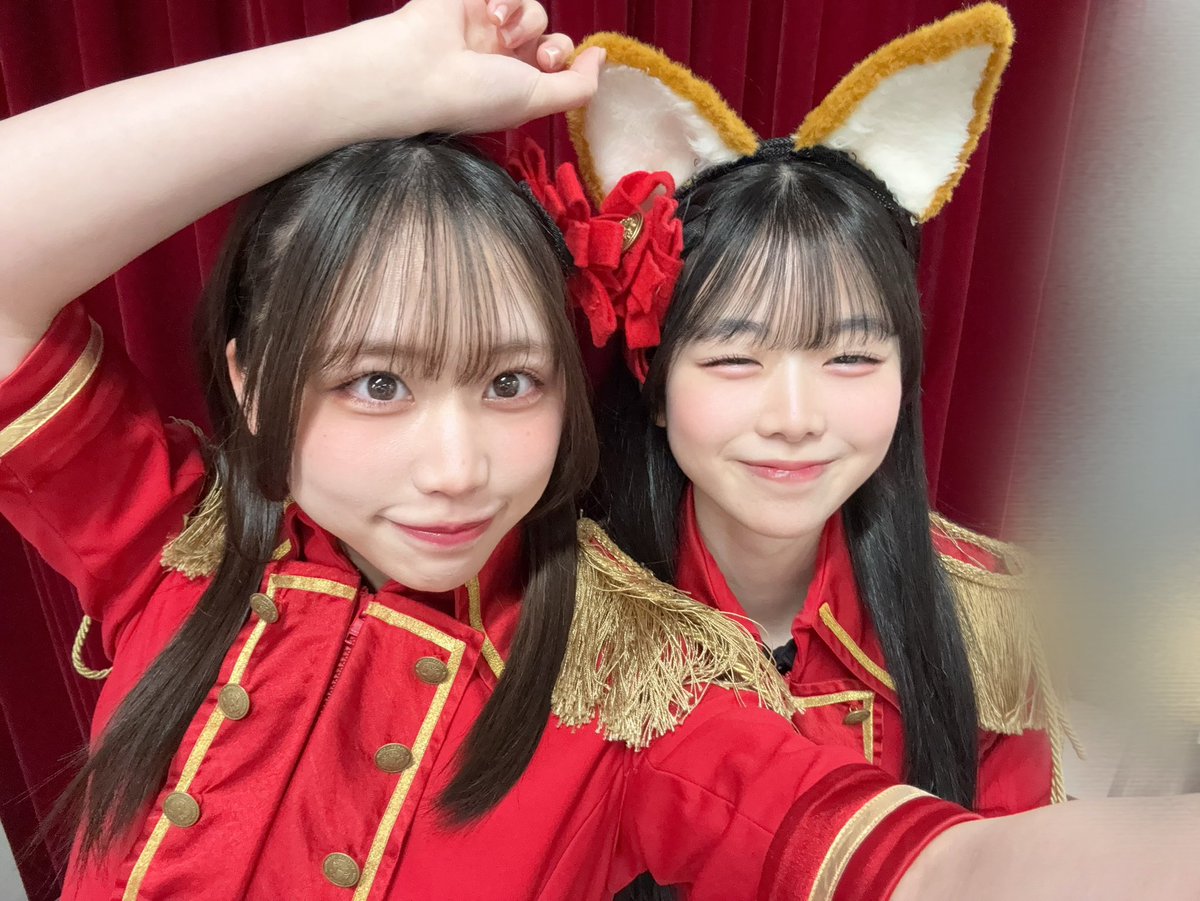 今日の主役ちゃんと今日の仔犬ちゃん🐶💛

ふうかより

#ラムネの飲み方公演 #呉優菜生誕祭2025
#HKT48