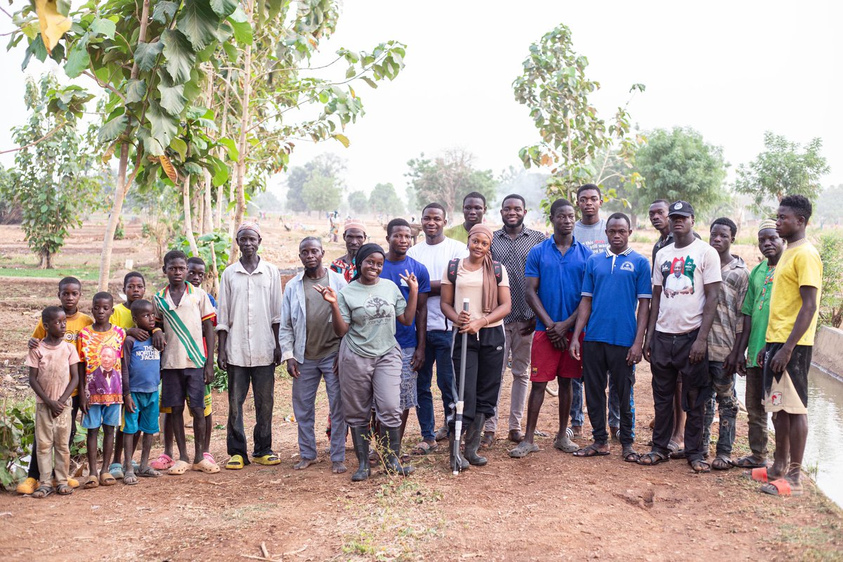 waxfarm's tweet photo. Recently, @waxfarm co-founders @Namawu and @yahayaaa_ visited Lahagu, a farming community in the Northern Region. They witnessed firsthand the challenges farmers face and the resilience they show in providing for their communities. https://t.co/z2GHzu2mGH