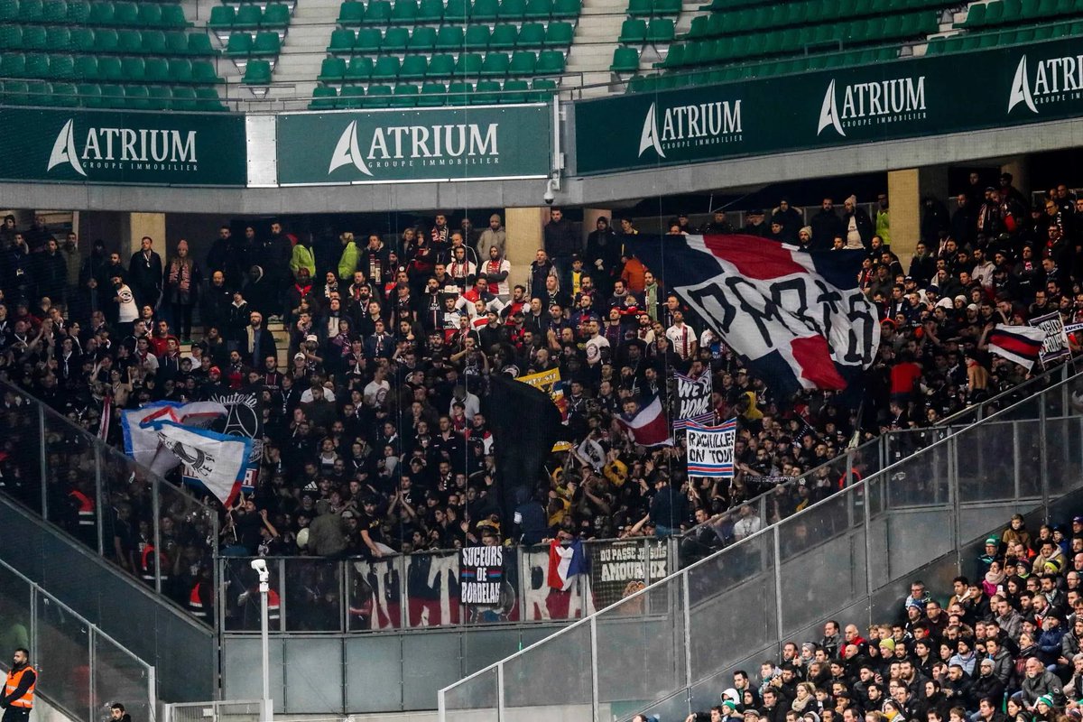 𝐋𝐞 𝐏𝐒𝐆 𝐣𝐨𝐮𝐞𝐫𝐚 𝐬𝐨𝐧 𝐭𝐢𝐭𝐫𝐞 𝐝𝐞 𝐜𝐡𝐚𝐦𝐩𝐢𝐨𝐧 𝐝𝐞 𝐥𝐢𝐠𝐮𝐞 𝟏 𝐬𝐚𝐧𝐬 𝐬𝐞𝐬 𝐬𝐮𝐩𝐩𝐨𝐫𝐭𝐞𝐫𝐬 𝐚̀ 𝐆𝐞𝐨𝐟𝐟𝐫𝐨𝐲-𝐆𝐮𝐢𝐜𝐡𝐚𝐫𝐝 ! 💥

En effet, la préfecture de la Loire a interdit la venu des parisiens afin d’éviter tout débordement.