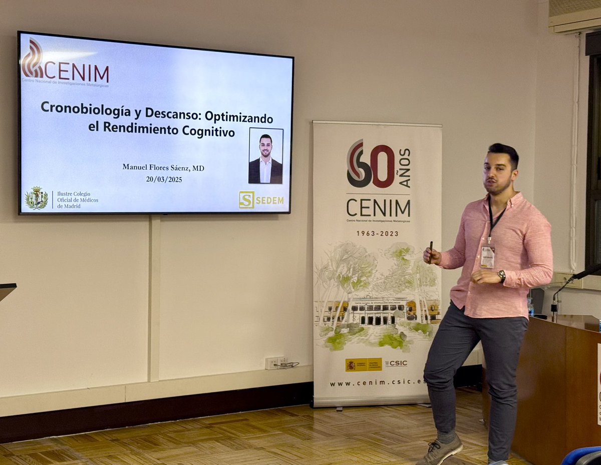 Carlos Capdevila (@capdevilaccm) on Twitter photo El Dr Manuel Flores nos habla hoy en <a href="/CSICCENIM/">CENIM-CSIC</a> sobre Cronobiologia y Nutrición para aumentar la cognición. Esencial en la actividad investigadora <a href="/CSIC/">CSIC</a> <a href="/sedem/">Sedem</a> <a href="/UAHes/">Universidad Alcalá</a> El Dr Manuel Flores nos habla hoy en <a href="/CSICCENIM/">CENIM-CSIC</a> sobre Cronobiologia y Nutrición para aumentar la cognición. Esencial en la actividad investigadora <a href="/CSIC/">CSIC</a> <a href="/sedem/">Sedem</a> <a href="/UAHes/">Universidad Alcalá</a>