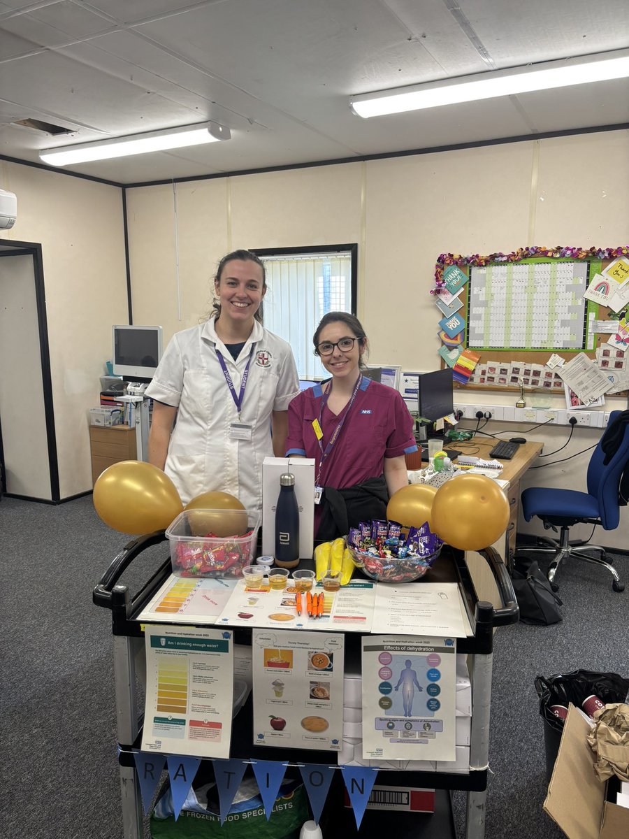 SLT_LHCH's tweet photo. Thirsty Thursday here as part of N&amp;H week!! #happyhydration https://t.co/PFbTvcKrlj