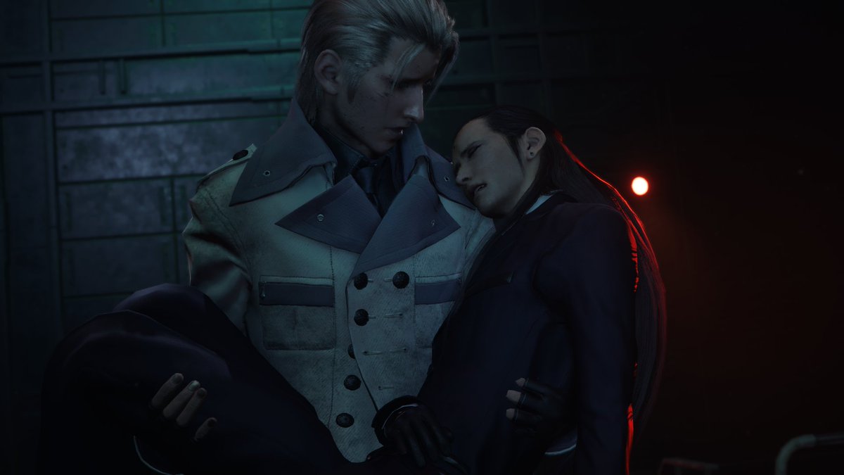 AitherBunny_'s tweet photo. 灾厄降临的时候，是谁一直在你身边？
#RufusShinra #Tseng #ff7rmod https://t.co/vvBr4Ygl3r
