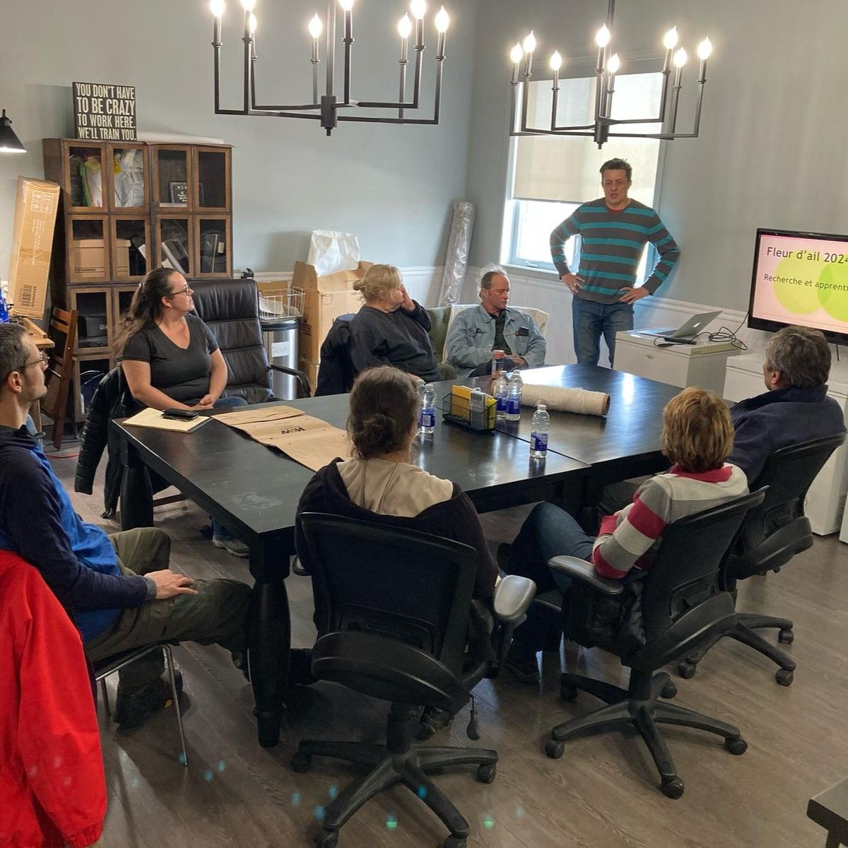 🌱 Organzo’s Annual Garlic Growers Meeting 🧄

We shared the results of our 2024 R&amp;D on garlic scapes with Quebec growers, exchanging insights and feedback to shape the future of the project. Grateful for this collaboration! 🚜

#GarlicScapes #SustainableFarming #AgExcellence
