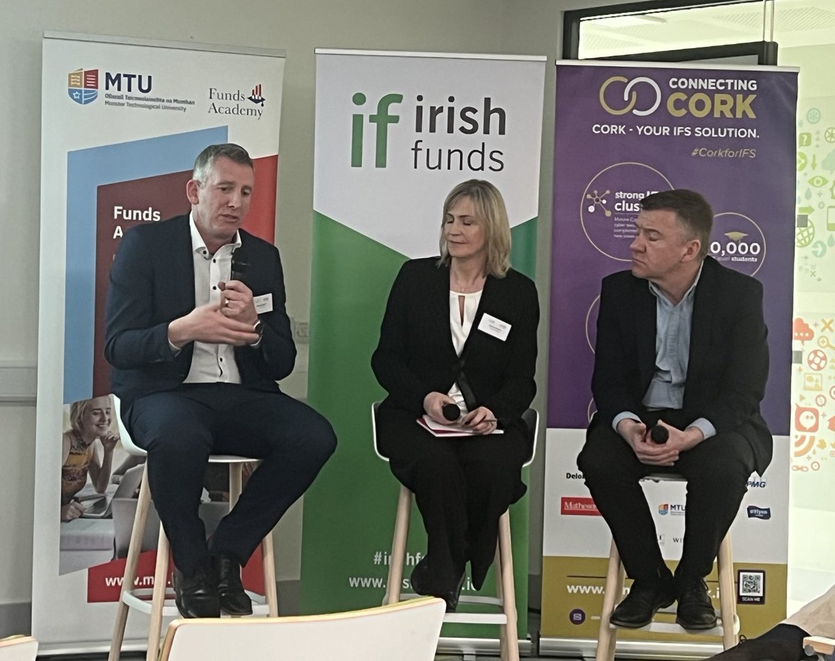 Gerard O'Donovan (@gerard_odonovan) on Twitter photo Great to have Bernie Neville <a href="/Entirl/">Enterprise Ireland</a> Patrick Doyle <a href="/IDAIRELAND/">IDA Ireland</a> and David Tighe <a href="/centralbank_ie/">Central Bank of Ireland</a> speaking on the #fintech supports and trends for companies at <a href="/FundsAcademyIE/">Funds Academy.ie</a> <a href="/IrishFunds/">Irish Funds</a> event <a href="/MTU_ie/">Munster Technological University</a> <a href="/ConnectingCork/">Connecting Cork</a> #succeedingtogether Great to have Bernie Neville <a href="/Entirl/">Enterprise Ireland</a> Patrick Doyle <a href="/IDAIRELAND/">IDA Ireland</a> and David Tighe <a href="/centralbank_ie/">Central Bank of Ireland</a> speaking on the #fintech supports and trends for companies at <a href="/FundsAcademyIE/">Funds Academy.ie</a> <a href="/IrishFunds/">Irish Funds</a> event <a href="/MTU_ie/">Munster Technological University</a> <a href="/ConnectingCork/">Connecting Cork</a> #succeedingtogether