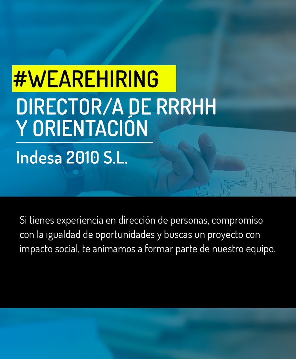 📢 𝗡𝗨𝗘𝗩𝗔 𝗢𝗙𝗘𝗥𝗧𝗔 𝗣Ú𝗕𝗟𝗜𝗖𝗔 𝗗𝗘 𝗘𝗠𝗣𝗟𝗘𝗢📢

Estamos sumergidos/as en un proceso selectivo para 𝗜𝗻𝗱𝗲𝘀𝗮 𝟮𝟬𝟭𝟬 mediante concurso-oposición para incorporar:
👨🏽‍💼 👩🏽‍💼𝘿𝙞𝙧𝙚𝙘𝙩𝙤𝙧/𝙖 𝙙𝙚 𝙍𝙍𝙃𝙃 𝙮 𝙊𝙧𝙞𝙚𝙣𝙩𝙖𝙘𝙞ó𝙣

bit.ly/4kCvvhd