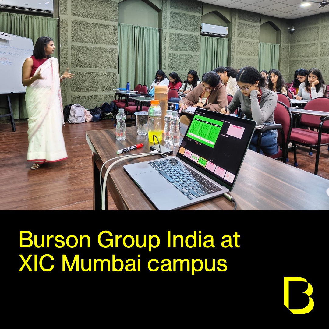BursonIndia's tweet photo. Burson Group India gave the students at XIC Mumbai a comprehensive immersion in the art and science of PR measurement, demonstrating to the next generation of storytellers the impact of data-driven communication. Here’s a glance at the sessions. https://t.co/qM9TNUDLDm