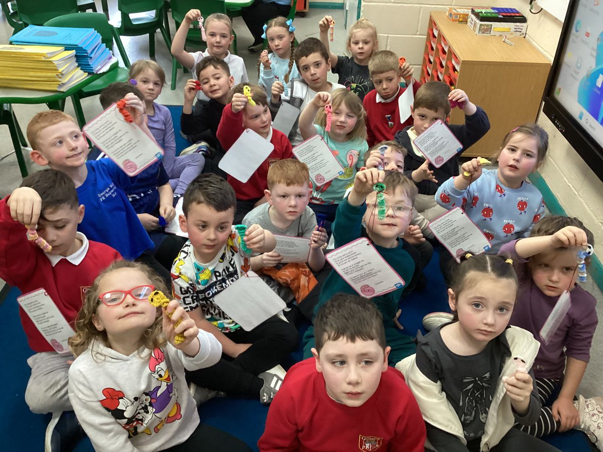 We’ve been looking at different ways to deal with worries.  Today we were given a worry worm to take home 🪱😀