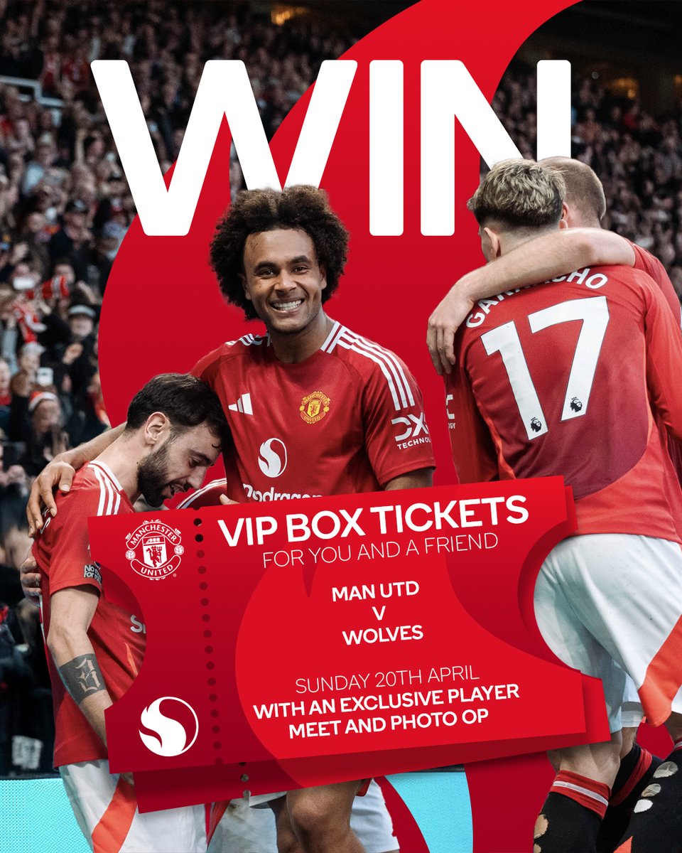 Snapdragon_UK's tweet image. WIN a VIP experience at @ManUtd v Wolves for you and a friend!
 
🎫 VIP tickets 
📸 An exclusive post-match player meet and photo op
🔴 Man Utd home shirts
 
To enter:
✅️ Follow @snapdragon_uk
🤝 Tag a friend
🗣 Tell us your favourite Man Utd moment!
 
T&amp;amp;Cs apply:…
