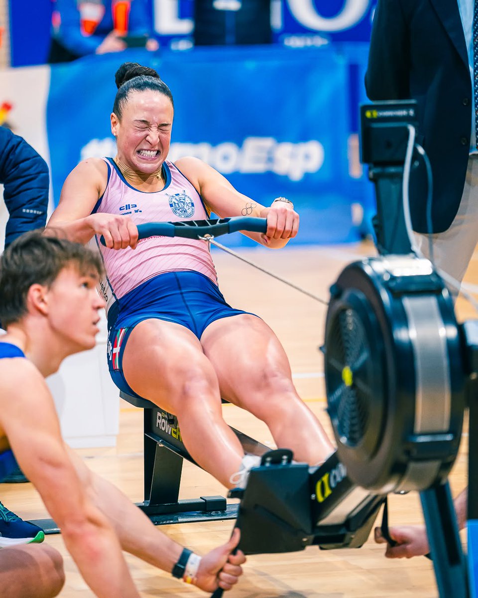 Concept2Espana's tweet image. Esther Briz (@estherbz8) se hizo con el oro  en los Campeonatos de España de Remoergómetro celebrados en Zaragoza. La “mañica” no defraudó y logró la victoria en casa con un tiempo de 6:47,0.
¡Enhorabuena!
#RowErg #VermontC2 #Concept2España
@raulhernandezphotosports