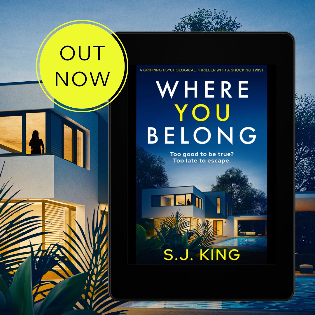 Stormbooks_co's tweet photo. ‘It's been a long time since I've sat on the edge of my seat, devouring a book like I just did.’ ⭐⭐⭐⭐⭐ Reader review

😱 Stay up reading all night with Where You Belong by @SJKingWrites : https://t.co/o1DNyt2DCO

#psychologicalthriller #readerreview https://t.co/UTzPPSdOdO