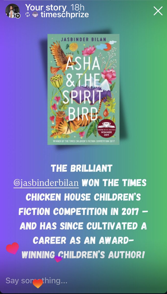 Jasbinder Bilan - I'm meant to be writing... (@jasinbath) on Twitter photo Here’s the book that flew from the coop the year I won the Times Chickenhouse Prize!!! <a href="/chickenhsebooks/">Chicken House</a> so if you have a book sitting on your laptop give it a whirl !!! Here’s the book that flew from the coop the year I won the Times Chickenhouse Prize!!! <a href="/chickenhsebooks/">Chicken House</a> so if you have a book sitting on your laptop give it a whirl !!!