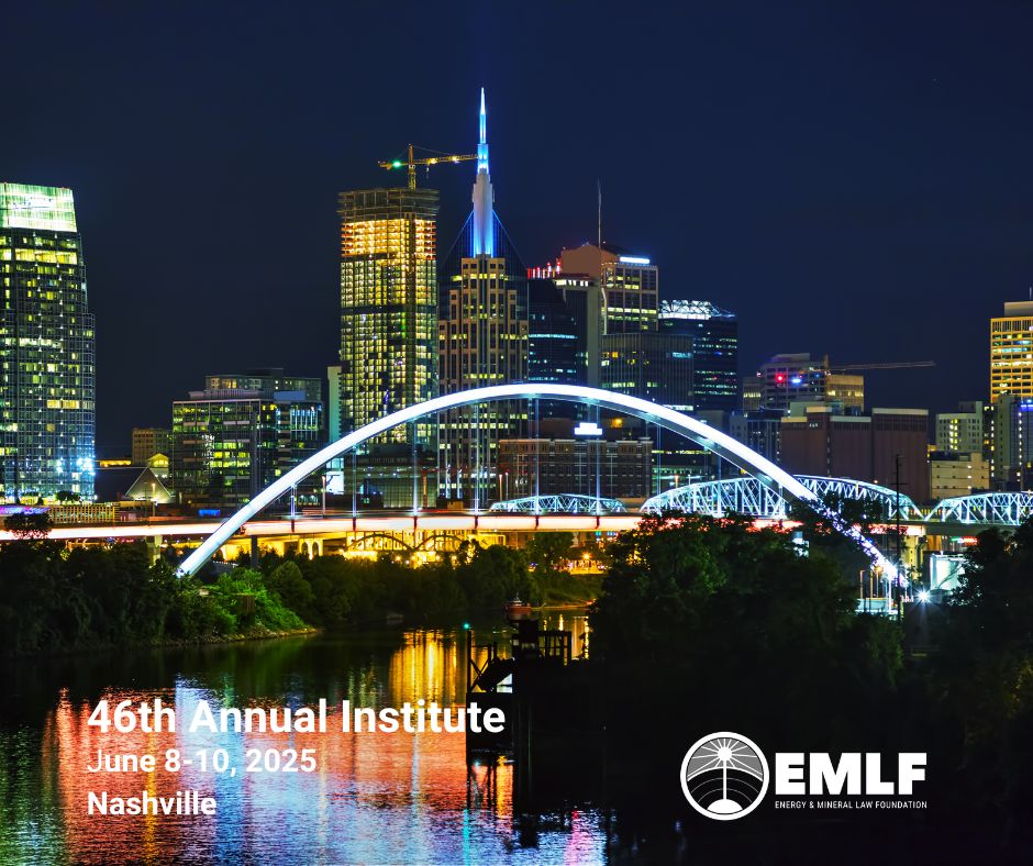 Today is a good day to get an update about the 46th Annual Institute from our website: ow.ly/eQxZ50V9F70 #EMLF25 #46thAI #Nashville