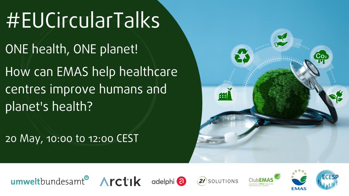 clubemas's tweet image. Nova jornada europea moderada per @clubemas 20 de maig de 10 a 12 hores en online. Tota la informació i inscripcions a: circulareconomy.europa.eu/platform/en/ne… #EMAS #EUCircularTalks
@adelphi_berlin @Umwelt_AT @ComissioEuropea
