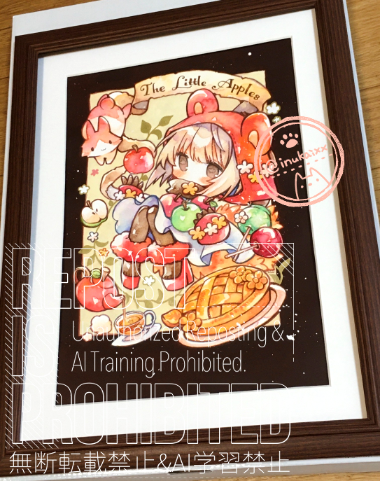 「ほのぼのアナログ絵を、透明水彩で描いてます!#一次創作祭り春の陣2025 」|犬飼/さかなのマーチ【BOOTH新作追加/名古屋コミティア【D-24】】のイラスト