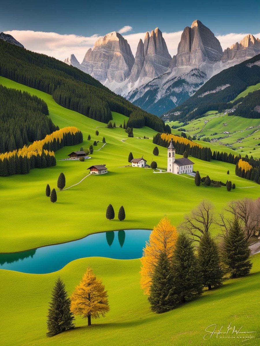 Places on Earth that don't look real ~ A Thread 🧵

1. Dolomites Italy 🇮🇹