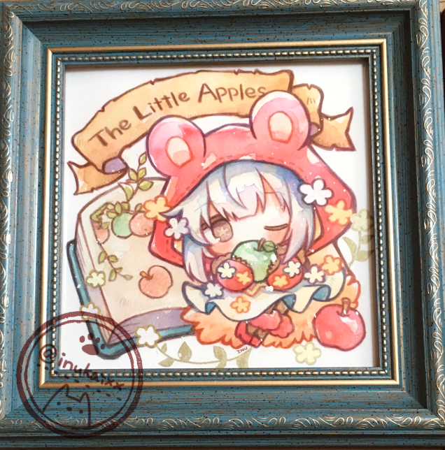 「ほのぼのアナログ絵を、透明水彩で描いてます!#一次創作祭り春の陣2025 」|犬飼/さかなのマーチ【BOOTH新作追加/名古屋コミティア【D-24】】のイラスト