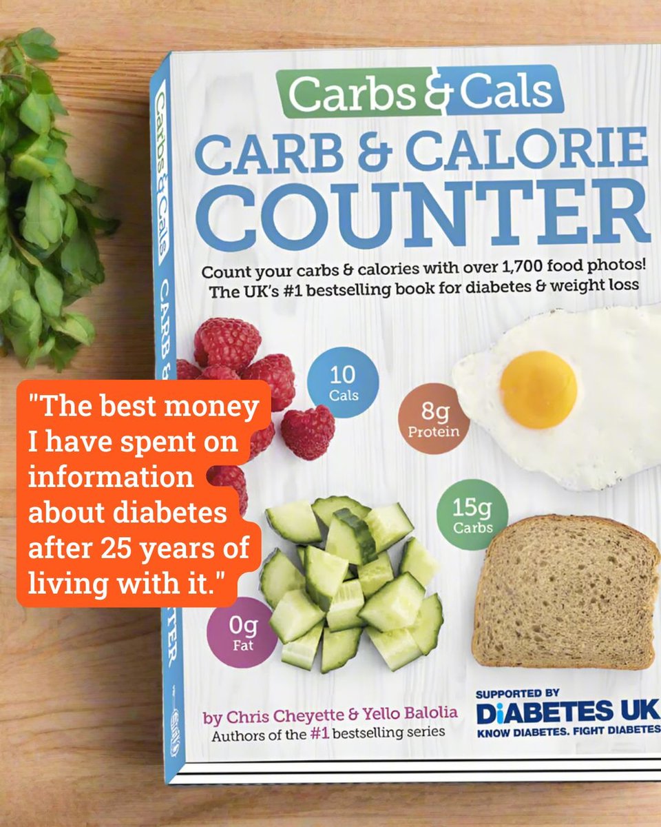 Keeping track of carbs and calories can feel overwhelming, but Carbs &amp; Cals makes it simpler. 

With over 1,700 food and drink photos and colour-coded nutrition info, it’s a practical tool for managing diabetes. Check it out on our online shop 👇
orlo.uk/l0fzj