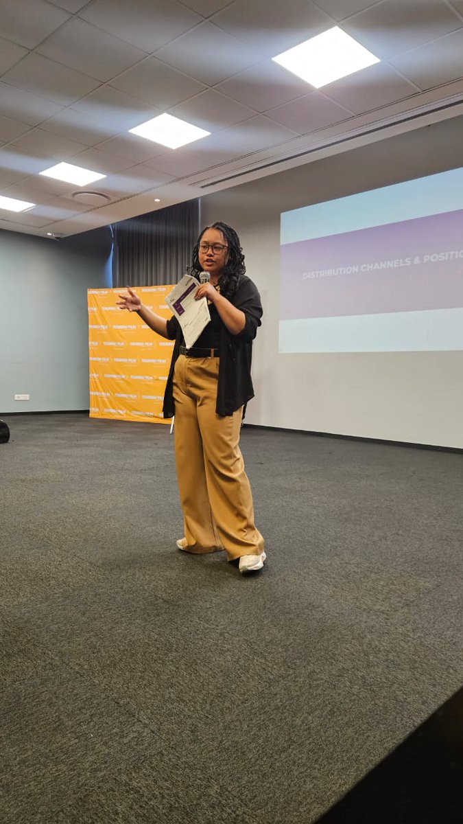 FilmInKZN's tweet image. 🎬 Empowering KZN’s Film Industry! 🎬

Today, the KwaZulu-Natal Tourism and Film Authority hosted an insightful Masterclass for Film SMMEs, facilitated by renowned PR and Communications Strategist, Ms. Neo Moretlwe.

#KZNFilm #FilmMasterclass #MarketAccess #EmpoweringFilmmakers