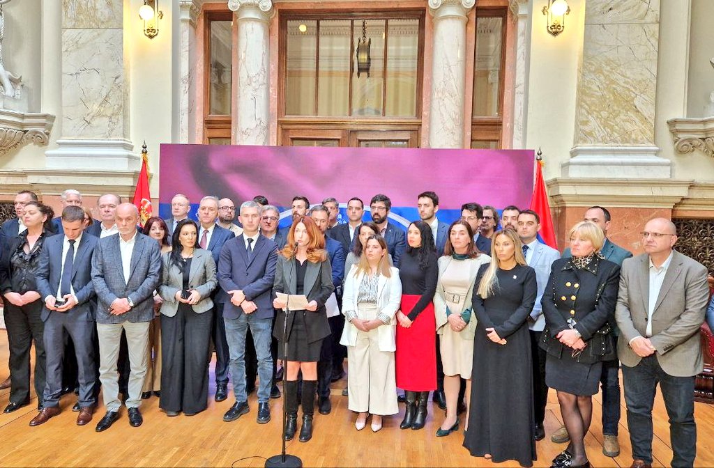 dobrinacelnik's tweet photo. Opozicija predstavila koncept 
Vlade narodnog poverenja
