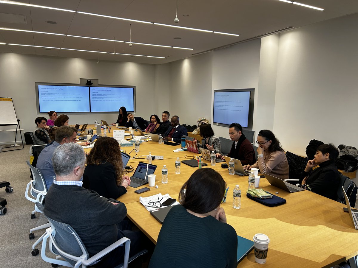 👏With 1400+ abstracts submitted, the quality of submissions received for #WCTC2025 was remarkable.  With a tough job ahead of them, the fantastic Content Committee convened in New York last month to select breakthrough research to be presented in Dublin
📌tinyurl.com/mwrwyz9m