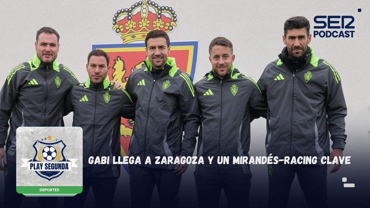 PlaySegunda's tweet photo. 🚨🤩  ¡𝙽𝚄𝙴𝚅𝙾 𝙴𝙿𝙸𝚂𝙾𝙳𝙸𝙾 𝙳𝙴 𝙿𝙻𝙰𝚈 𝚂𝙴𝙶𝚄𝙽𝙳𝙰!

📌 Gabi se hace cargo del Zaragoza con un punto del descenso
📌 Enfrentamiento directo en Anduva
📌 #LaTertuliaDeLosSegundones 🚍

🫡 Con @OscarEgido y @joseaduro
10x23 🔊 https://t.co/gG1c0Gww8N https://t.co/sznKuJ7jir