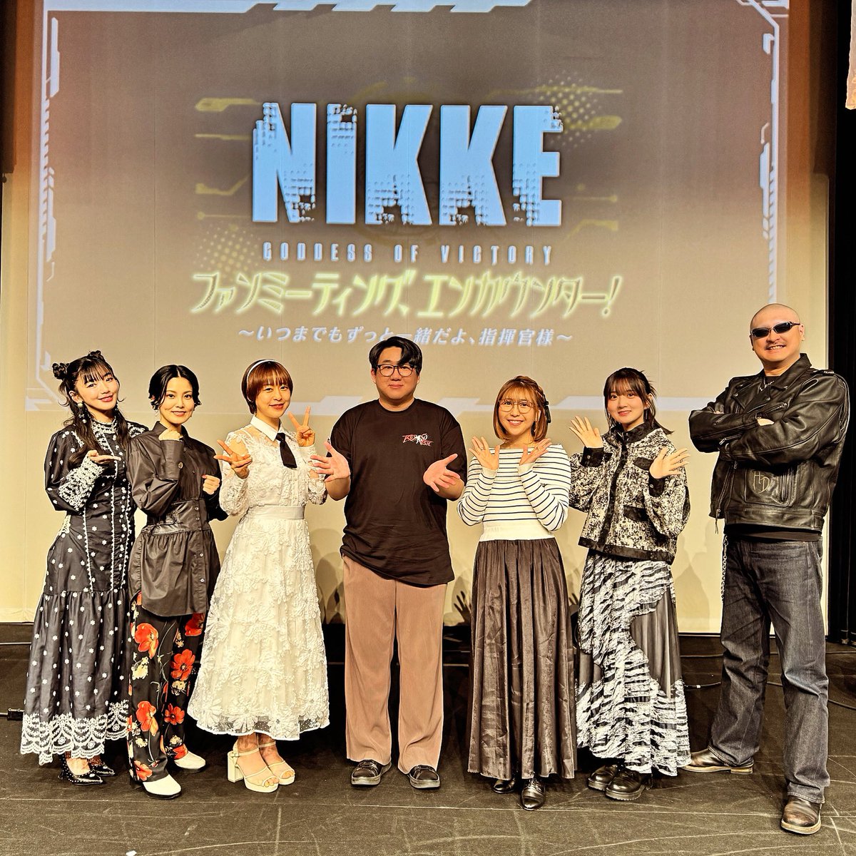 指揮官たちと大阪でファンミーティングできて楽しかったよ😎

#NIKKE #ニケ
#NIKKEファンミ
