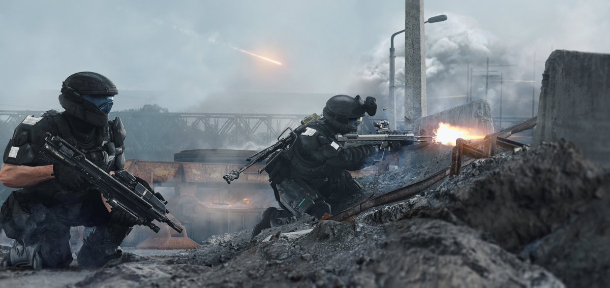 Outskirts of New Mombasa #Halo #Garrysmod #Gmod