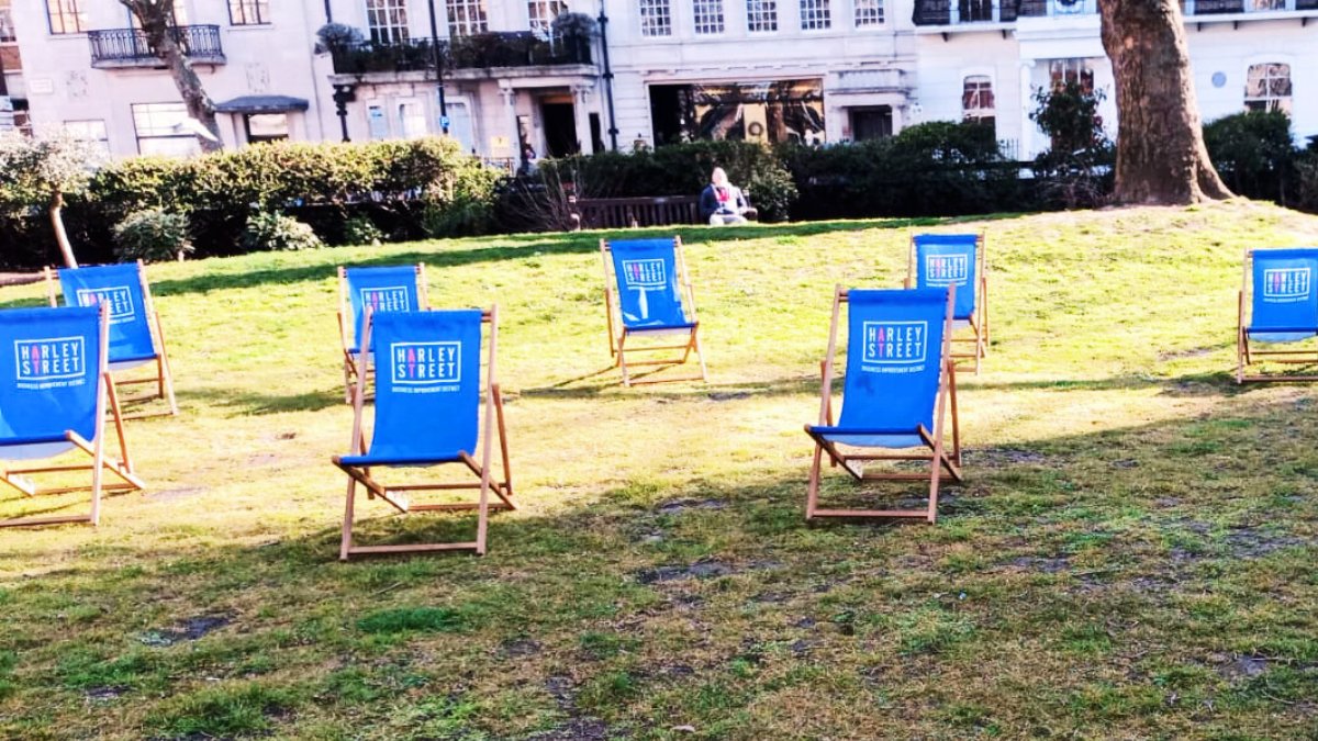 ☀️ The sun’s out… and so are our deck chairs!

It’s official! Spring is finally here, and our much-loved deck chairs are back in Cavendish Square Gardens and Marylebone Parish Church Gardens. 💐

Perfect for a lunchtime pause, a coffee break or simply soaking up the sunshine. 😎