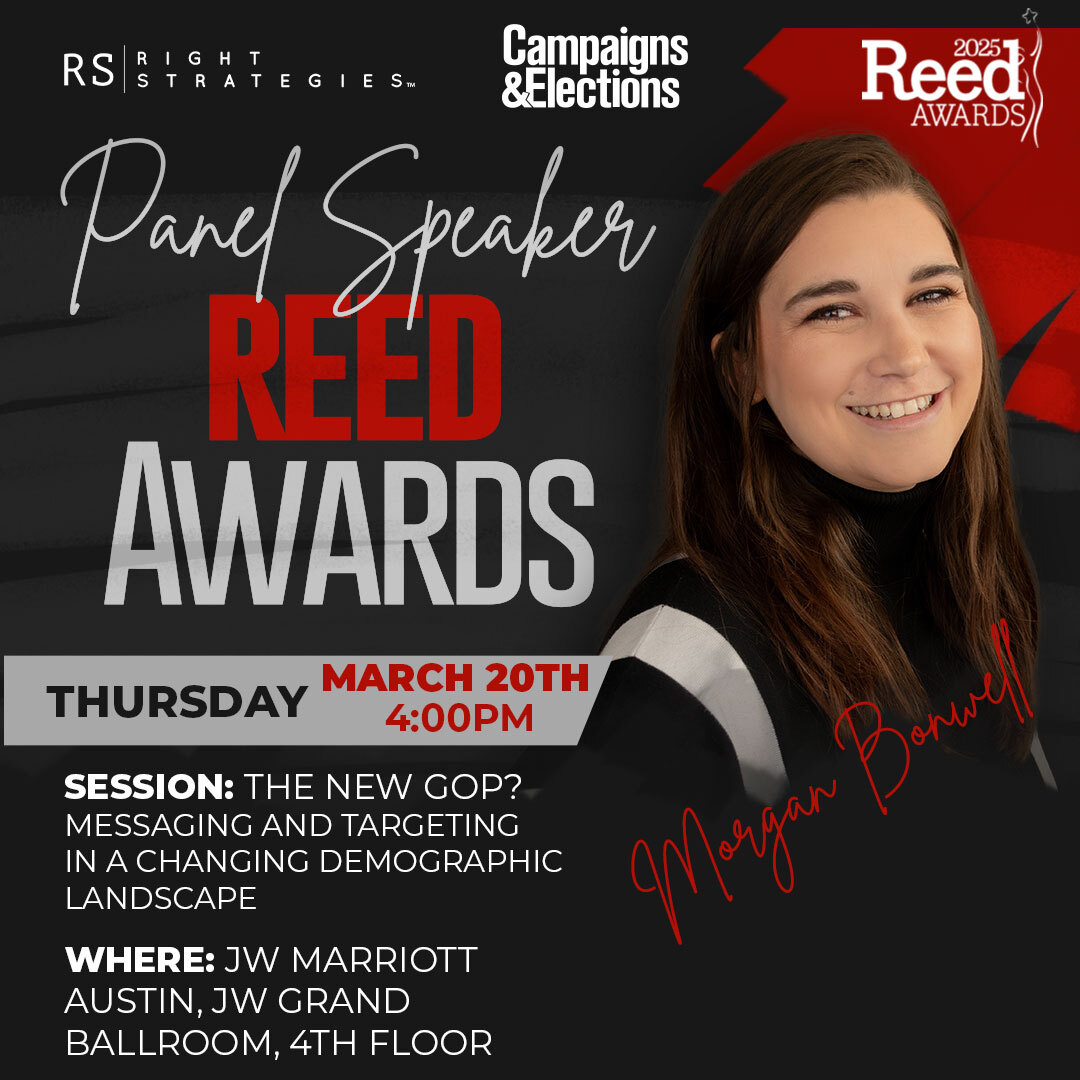 StrategiesRight's tweet photo. Good morning!! 

I’ll be speaking today at 4 PM at the JW Marriott Ballroom (4th floor)! Come hear us discuss the ever-changing GOP landscape and how we need to adjust messaging and targeting to keep up.

See you there! https://t.co/Q5shkvSfBk