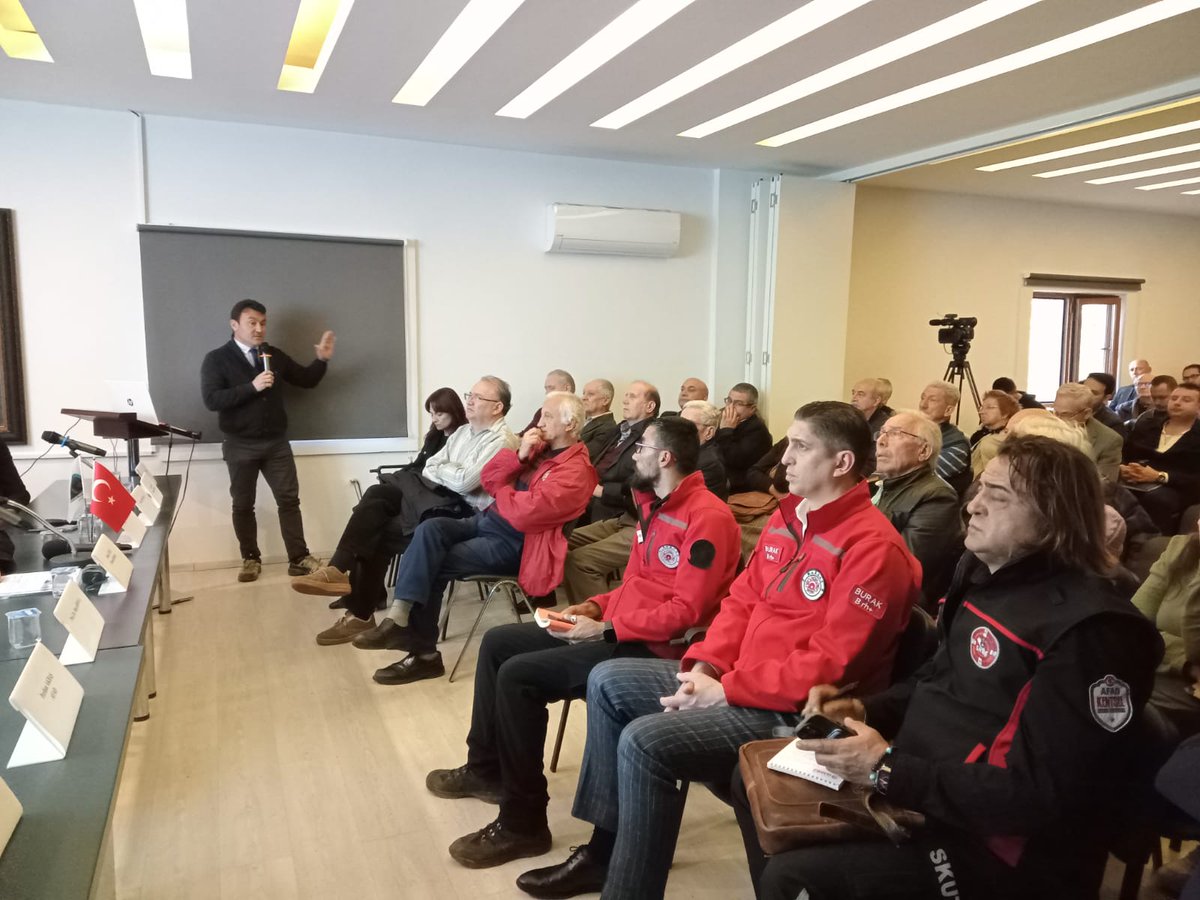 21. Yüzyılda Antalya Çalıştayının Afet Yönetimi ve Bilinci Oturumu gerçekleşti