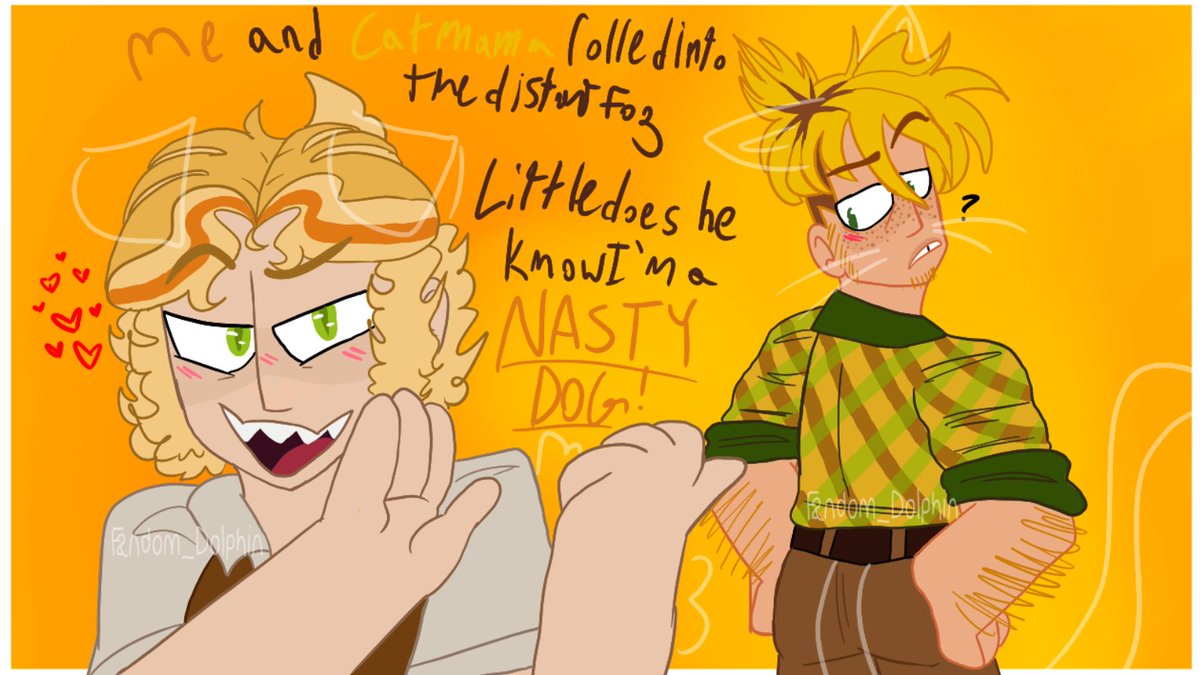 Fandom_Dolphin's tweet image. #bitbctwt #bitbc #bitbcfanart #StrawberryShortcake #BerryInTheBigCity #PineappleCobbler #CheeseStrudel #PineCheese

&quot;Nasty Dog!&quot; 🐶